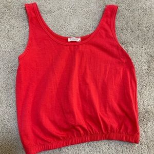 Red Bubble Tank